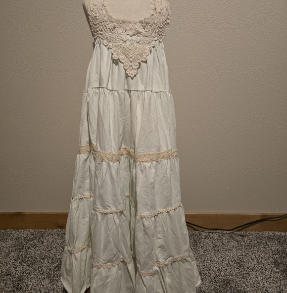 Dollcake Cream Lace Kids Dress - Picture 4 of 6